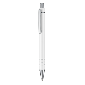 Kugelschreiber GLANCE WEIß–weiß bedrucken, Art.-Nr. 68720_5100
