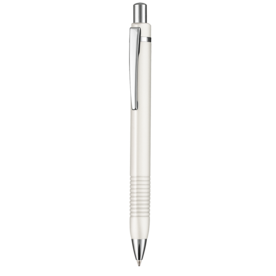 Kugelschreiber TRIANGLE WEIß–weiß bedrucken, Art.-Nr. 68920_5100