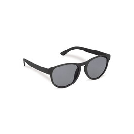 Sonnenbrille Weizenstroh Erde UV400 - Schwarz bedrucken, Art.-Nr. LT86715-N0002