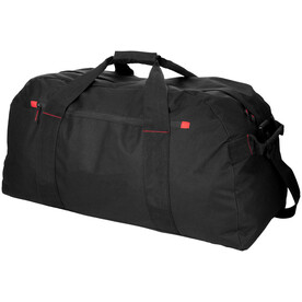 Vancouver extragroße Reisetasche 75L, schwarz, rot bedrucken, Art.-Nr. 11964700