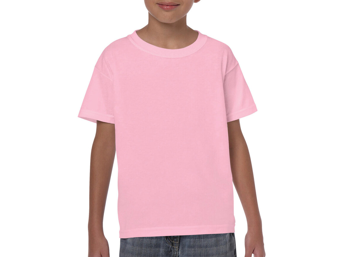 Gildan Heavy Cotton Youth T Shirt Light Pink Xs Bedru