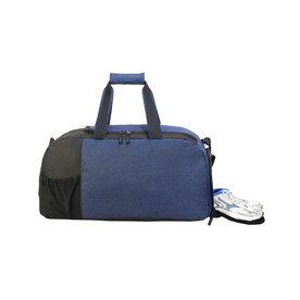 Shugon Marathon Sport Bag, Grey Melange/Black, One Size bedrucken, Art.-Nr. 029381550