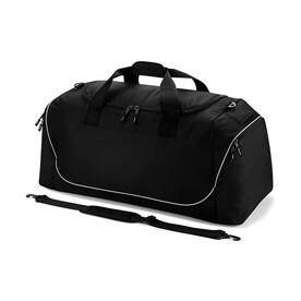 Quadra Jumbo Kit Bag, Black/Light Grey, One Size bedrucken, Art.-Nr. 628301550