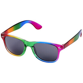 Sun Ray Regenbogen-Sonnenbrille, regenbogenfarben bedrucken, Art.-Nr. 10100400