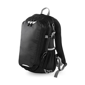 Quadra SLX 20 Litre Daypack, Black, One Size bedrucken, Art.-Nr. 020301010