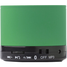 Wireless Lautsprecher Morgan – Grün bedrucken, Art.-Nr. 004999999_8459