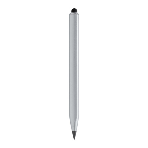 Eon Infinity Multitasking Stift aus RCS recycelt. Aluminium silber bedrucken, Art.-Nr. P221.012