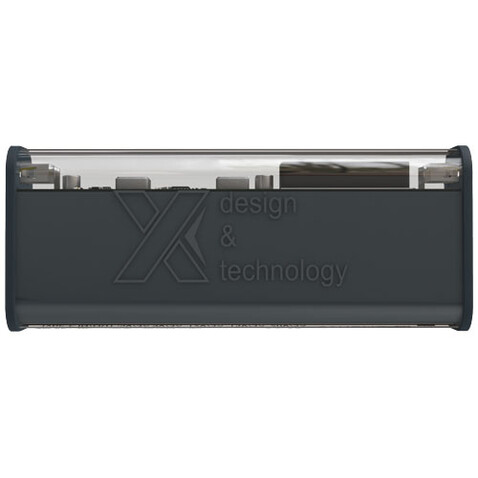 SCX.design P51 Powerbank 20.000 mAh mit Leuchtlogo, transparent bedrucken, Art.-Nr. 1PX13101