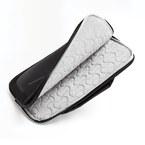 XD Design 16&quot; Laptop Tasche schwarz, grau bedrucken, Art.-Nr. P706.231