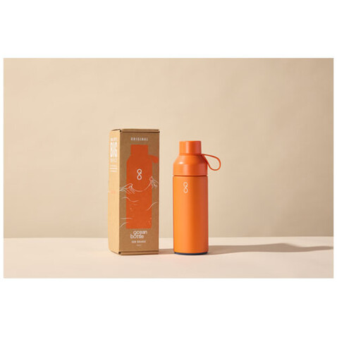 Ocean Bottle 500 ml vakuumisolierte Flasche, Sun Orange bedrucken, Art.-Nr. 10075130