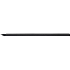 Bleistift komplett schwarz AP532t – schwarz bedrucken, Art.-Nr. AP532t_schwarz