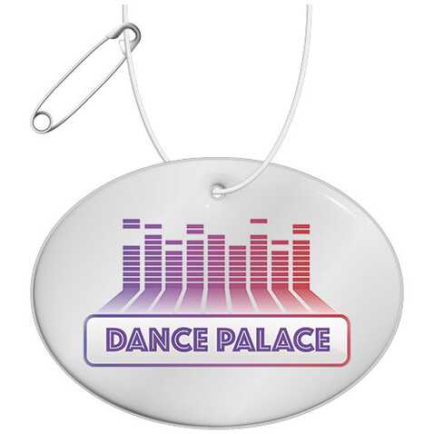 RFX™ H-12 Reflektierender, großer, runder Anhänger, weiss bedrucken, Art.-Nr. 1PR02201 RFX™ H-12 Reflektierender, großer, runder Anhänger, weiss bedrucken, Art.-Nr. 1PR02201