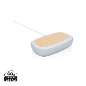 Rena UV-C Sterilisations-Box mit 5W Wireless Charger grau bedrucken, Art.-Nr. P301.132