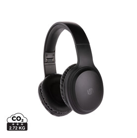Urban Vitamin Belmont Wireless Kopfhörer schwarz bedrucken, Art.-Nr. P329.761