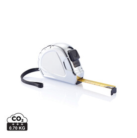 3m/16mm Auto-Stopp Maßband Ergonomic silber, schwarz bedrucken, Art.-Nr. P112.032 3m/16mm Auto-Stopp Maßband Ergonomic silber, schwarz bedrucken, Art.-Nr. P112.032