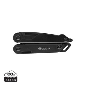 Gear X Multitool mit Zange schwarz bedrucken, Art.-Nr. P221.251