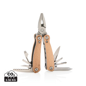 Holz Mini-Multitool braun bedrucken, Art.-Nr. P221.379