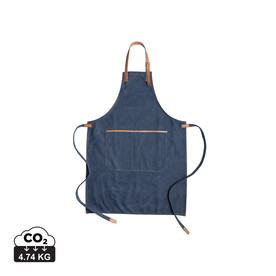 Deluxe Canvas Schürze blau bedrucken, Art.-Nr. P262.825