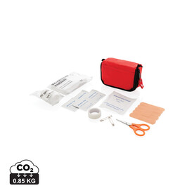 Erste Hilfe Set in Tasche rot bedrucken, Art.-Nr. P265.310
