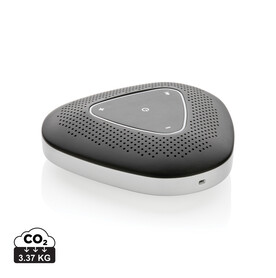 Conference-Call Lautsprecher schwarz bedrucken, Art.-Nr. P329.381