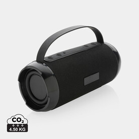 Soundboom wasserdichter 6W Speaker aus RCS Kunststoff schwarz bedrucken, Art.-Nr. P329.781
