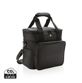 Swiss Peak Kühltasche schwarz, grau bedrucken, Art.-Nr. P422.161 Swiss Peak Kühltasche schwarz, grau bedrucken, Art.-Nr. P422.161