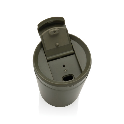 Avira Alya RCS recycelter Stainless-Steel Becher 300ml grün bedrucken, Art.-Nr. P438.028