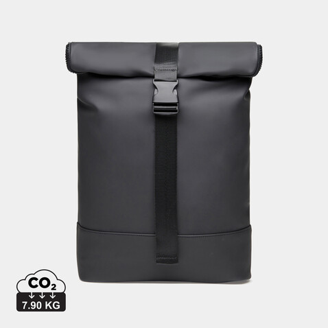 VINGA Baltimore Fahrradtasche schwarz bedrucken, Art.-Nr. 501819