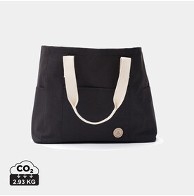 VINGA Sortino Strandtasche schwarz bedrucken, Art.-Nr. 51333 VINGA Sortino Strandtasche schwarz bedrucken, Art.-Nr. 51333