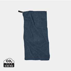VINGA GRS rPET Active Dry Handtuch 40x80 blau bedrucken, Art.-Nr. 60025 VINGA GRS rPET Active Dry Handtuch 40x80 blau bedrucken, Art.-Nr. 60025