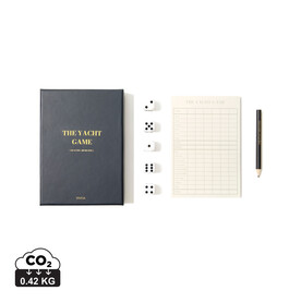 VINGA The Yacht Tischspiel navy blau bedrucken, Art.-Nr. 9154