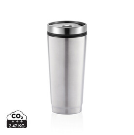 Becher Shake-It silber bedrucken, Art.-Nr. P432.420
