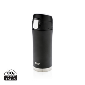 Swiss Peak Elite Kupfer Vakuum Becher schwarz bedrucken, Art.-Nr. P433.371