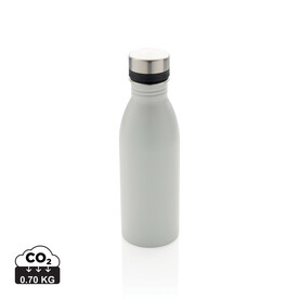 Deluxe Wasserflasche aus RCS recyceltem Stainless-Steel weiß bedrucken, Art.-Nr. P435.713 Deluxe Wasserflasche aus RCS recyceltem Stainless-Steel weiß bedrucken, Art.-Nr. P435.713