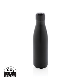 Einfarbige Vakuumisolierte Stainless Steel Flasche schwarz bedrucken, Art.-Nr. P436.461 Einfarbige Vakuumisolierte Stainless Steel Flasche schwarz bedrucken, Art.-Nr. P436.461