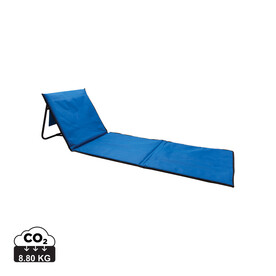 Faltbarer Strandstuhl blau bedrucken, Art.-Nr. P453.115 Faltbarer Strandstuhl blau bedrucken, Art.-Nr. P453.115