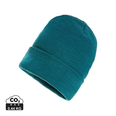Impact Polylana® Beanie mit AWARE™ Tracer verdigris bedrucken, Art.-Nr. P453.487