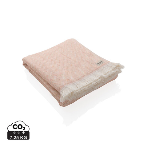Ukiyo Hisako AWARE™ Four Seasons Handtuch/Decke 100x180cm rosa bedrucken, Art.-Nr. P453.809