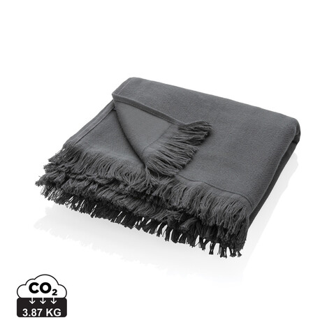 UKIYO Keiko AWARE™ Hamamtuch 100x180cm anthrazit bedrucken, Art.-Nr. P453.840