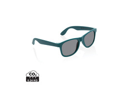 Sonnenbrille aus RCS recyceltem PP-Kunststoff turkis bedrucken, Art.-Nr. P453.897