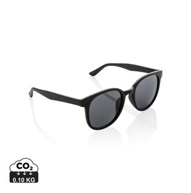 Weizenstroh Sonnenbrille schwarz bedrucken, Art.-Nr. P453.911