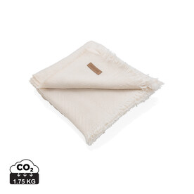 Ukiyo Aware™ Polylana® gewebte Decke 130x150cm off white bedrucken, Art.-Nr. P459.100
