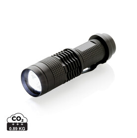 Kompakte 3W Cree Taschenlampe schwarz bedrucken, Art.-Nr. P513.571 Kompakte 3W Cree Taschenlampe schwarz bedrucken, Art.-Nr. P513.571