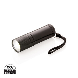 COB Taschenlampe schwarz bedrucken, Art.-Nr. P513.821
