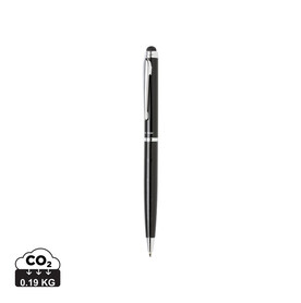 Deluxe Stylus schwarz, silber bedrucken, Art.-Nr. P610.440 Deluxe Stylus schwarz, silber bedrucken, Art.-Nr. P610.440