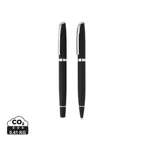 Deluxe Stifte-Set schwarz bedrucken, Art.-Nr. P610.571