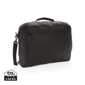 Fashion schwarze 15,6&amp;quot; Laptoptasche, PVC-frei schwarz bedrucken, Art.-Nr. P730.141