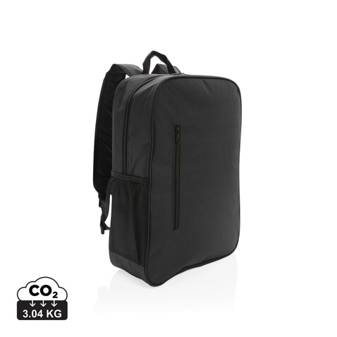 Tierra Kühl-Rucksack schwarz bedrucken, Art.-Nr. P733.081
