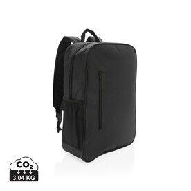 Tierra Kühl-Rucksack schwarz bedrucken, Art.-Nr. P733.081