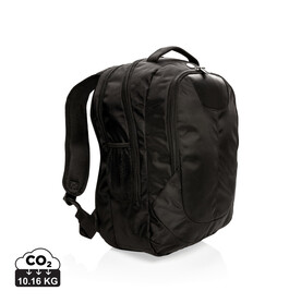 Outdoor Laptop Rucksack schwarz bedrucken, Art.-Nr. P742.010 Outdoor Laptop Rucksack schwarz bedrucken, Art.-Nr. P742.010